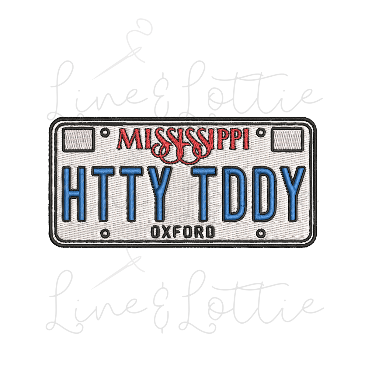 Mississippi License Plate
