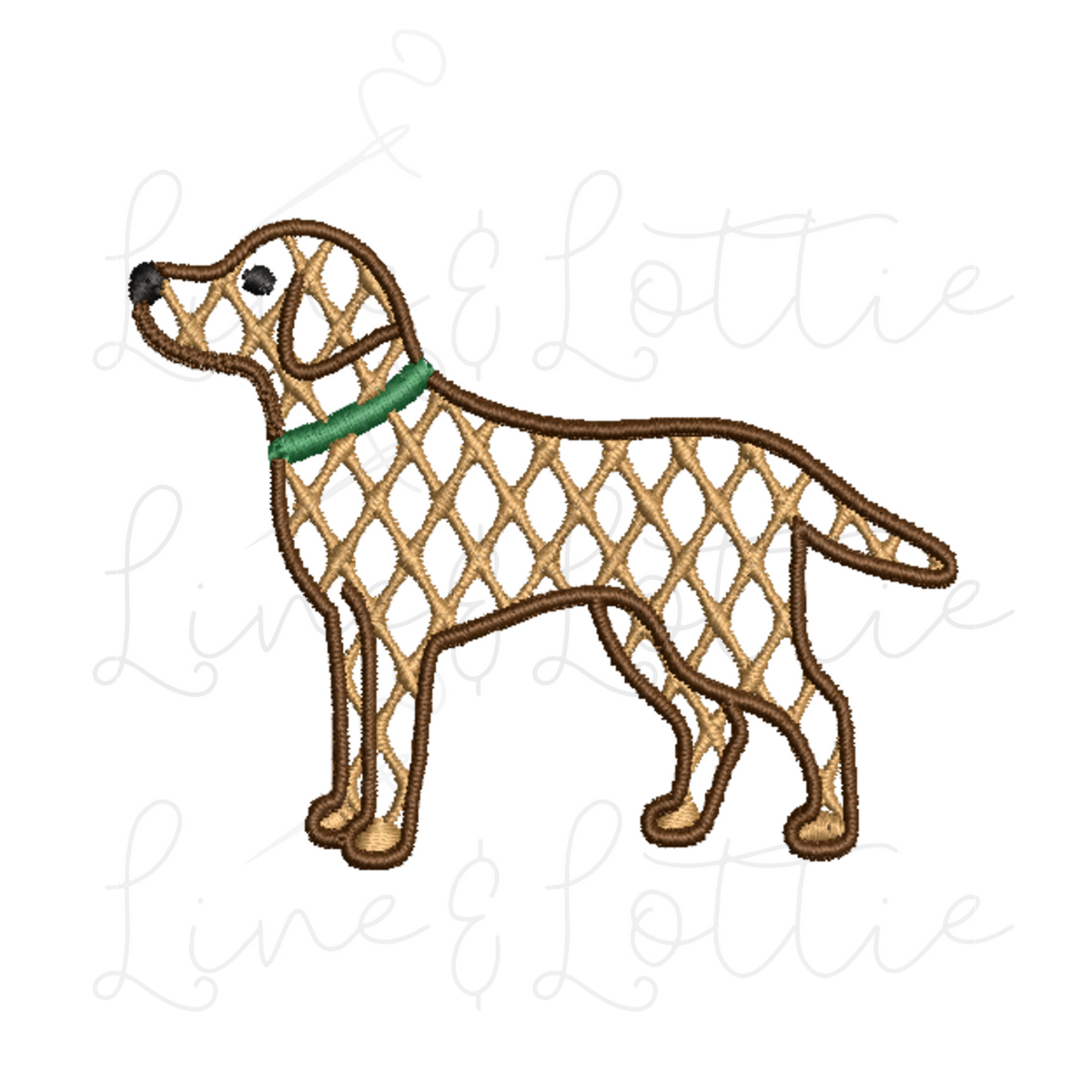 Labrador Retiever Lattice Fill