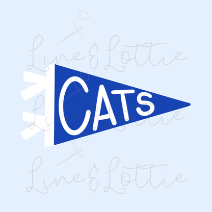 Kentucky Cats Pennant