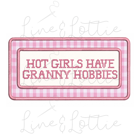 Hot Girls Have Granny Hobbies