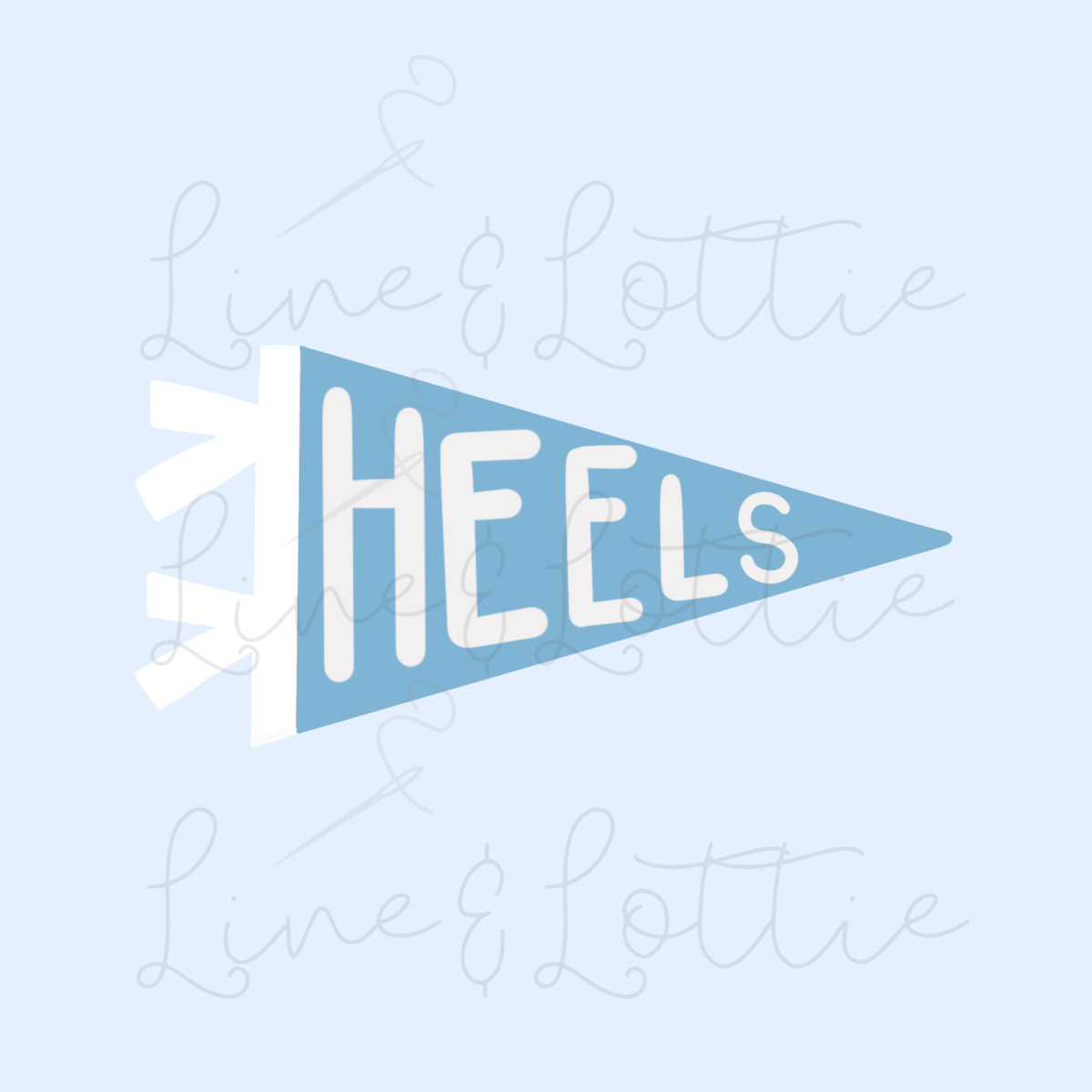 Tar Heels Pennant