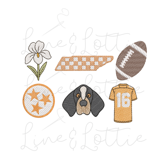 Knoxville Icons Embroidery Bundle