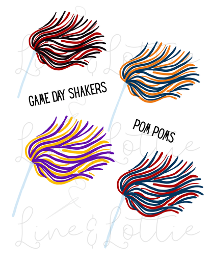 Shaker Pom Poms