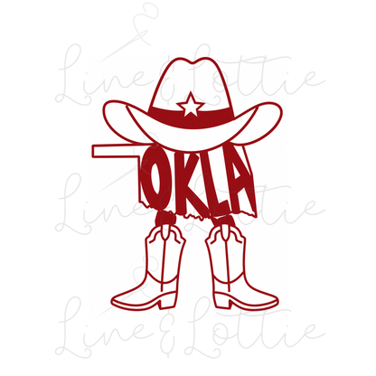 Oklahoma Western Monogram