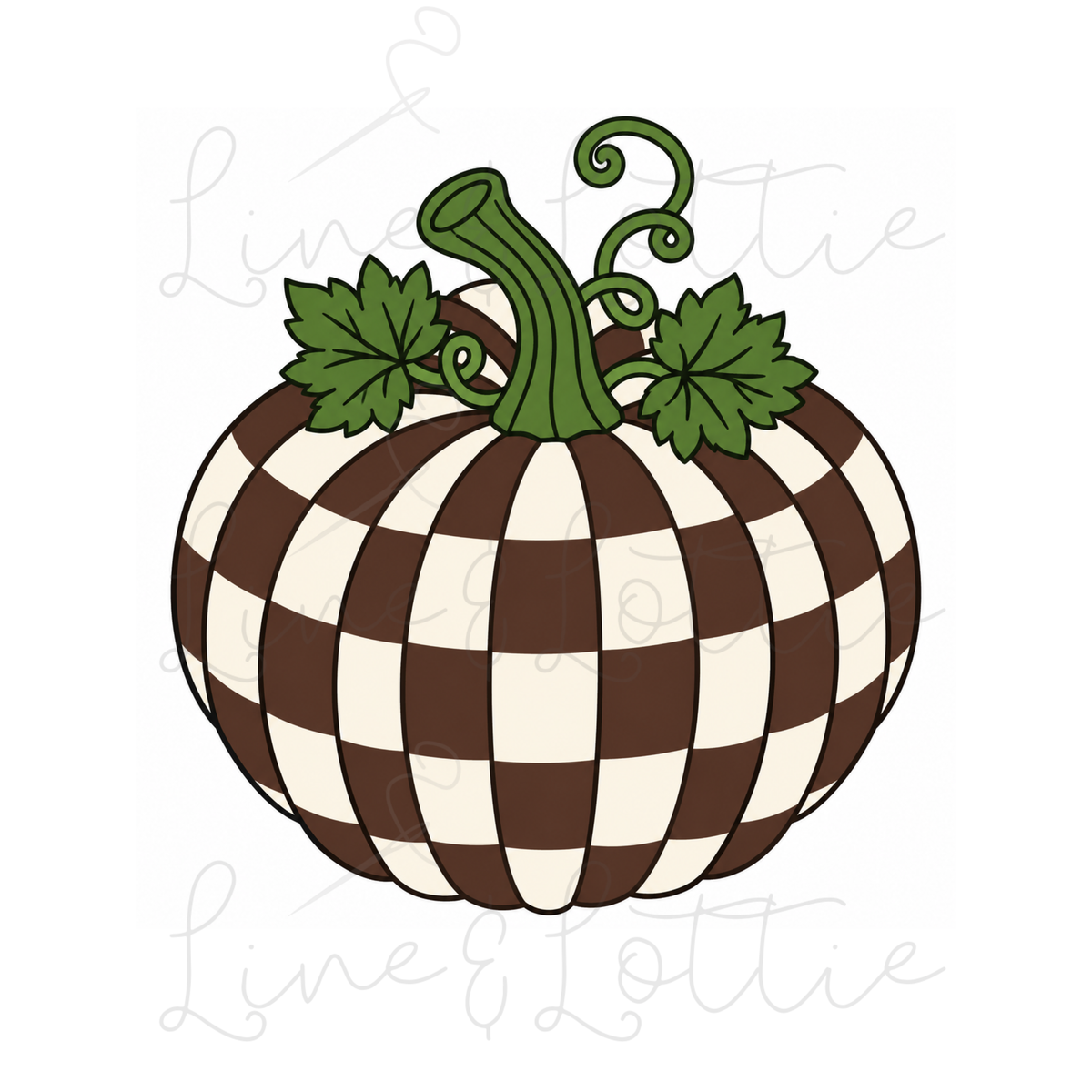 Checkered Pumpkin