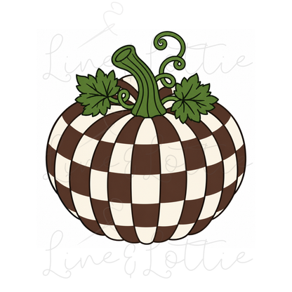 Checkered Pumpkin