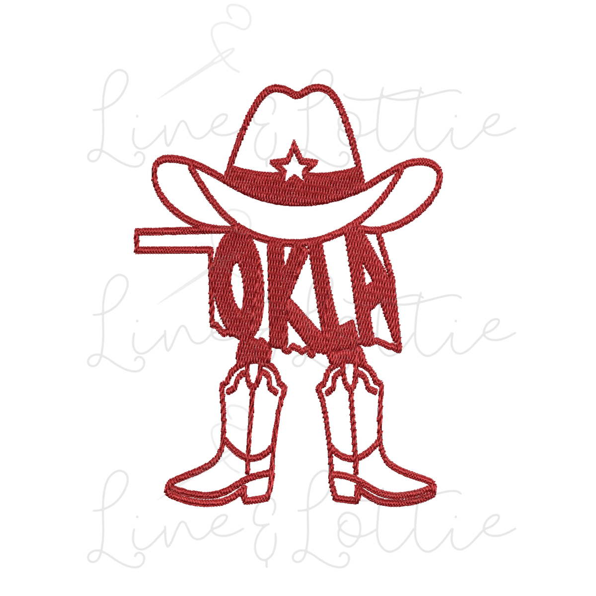 Oklahoma Western Monogram