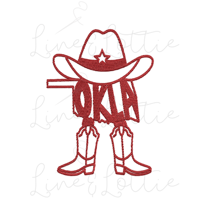Oklahoma Western Monogram
