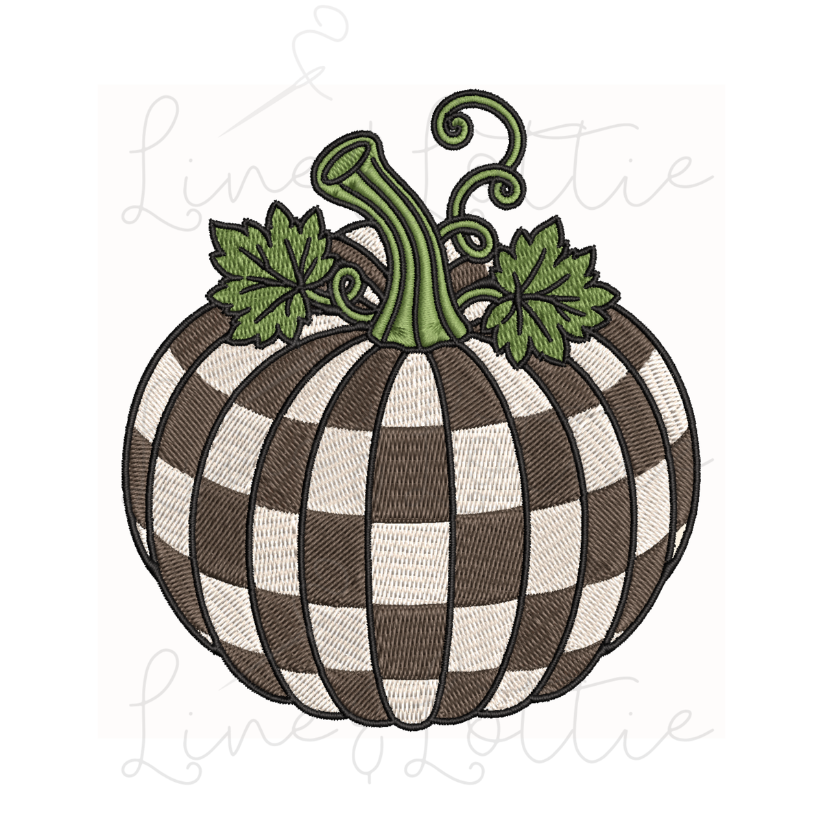 Checkered Pumpkin