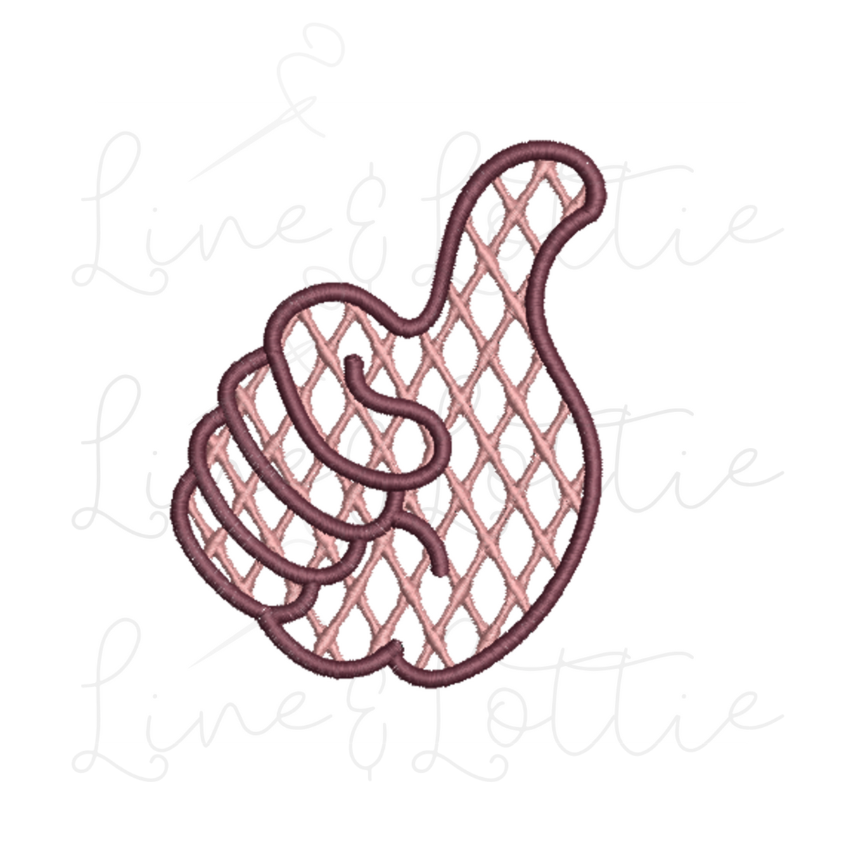 Thumbs Up Lattice Fill