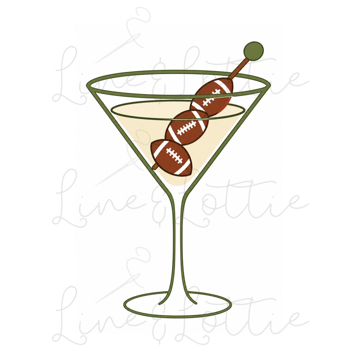 Football Martini