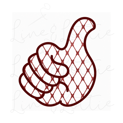 Thumbs Up Lattice Fill