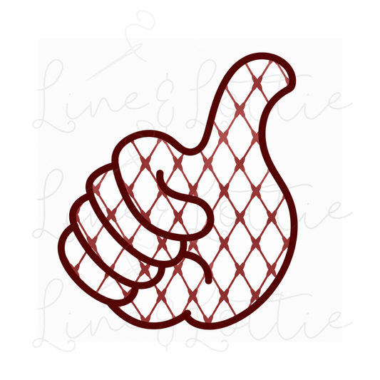 Thumbs Up Lattice Fill