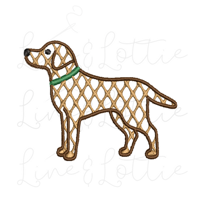 Labrador Retiever Lattice Fill