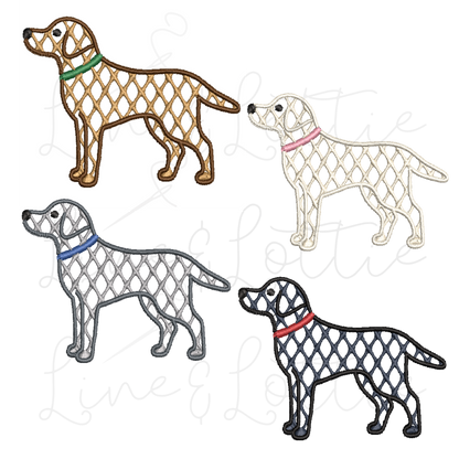 Labrador Retiever Lattice Fill