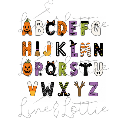 Halloween Alphabet