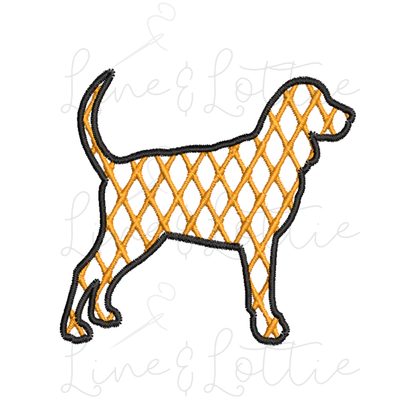 Bluetick Coonhound Lattice