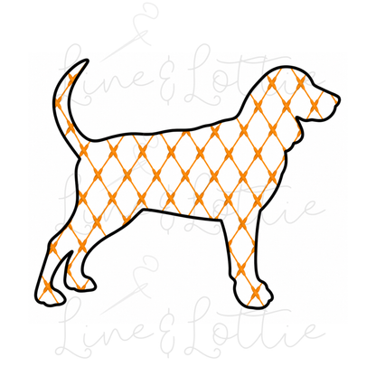 Bluetick Coonhound Lattice