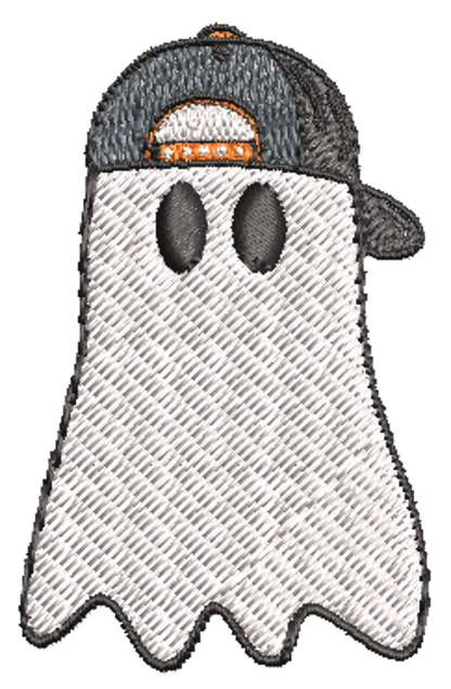 Backwards Hat Ghost Boy