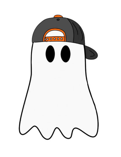 Backwards Hat Ghost Boy