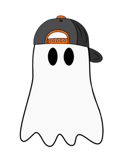 Backwards Hat Ghost Boy